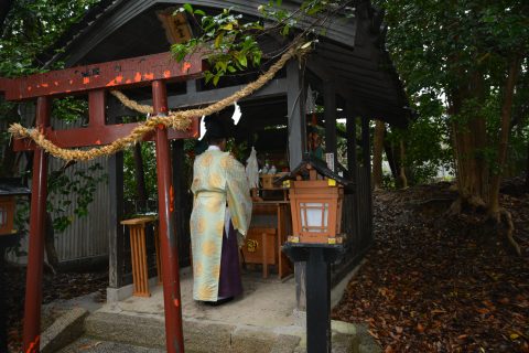 祖霊社 春季例祭